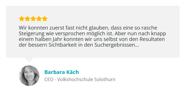 Sichtbarkeit Steigern